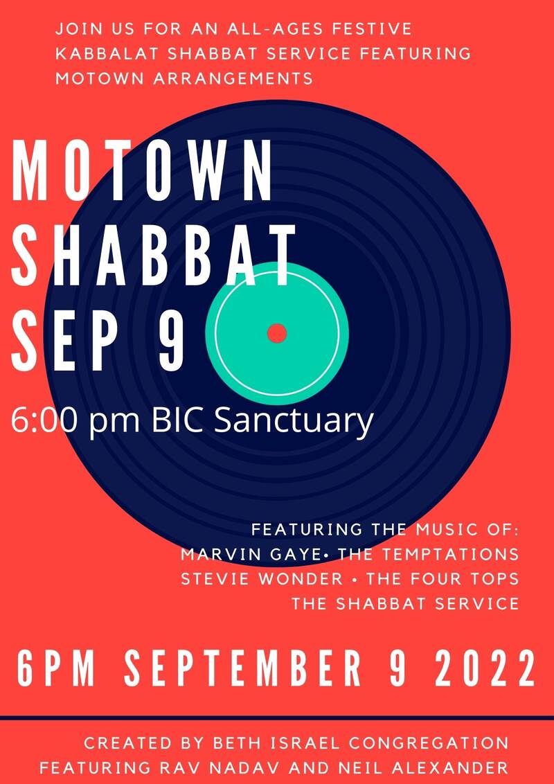 Banner Image for Motown Shabbat