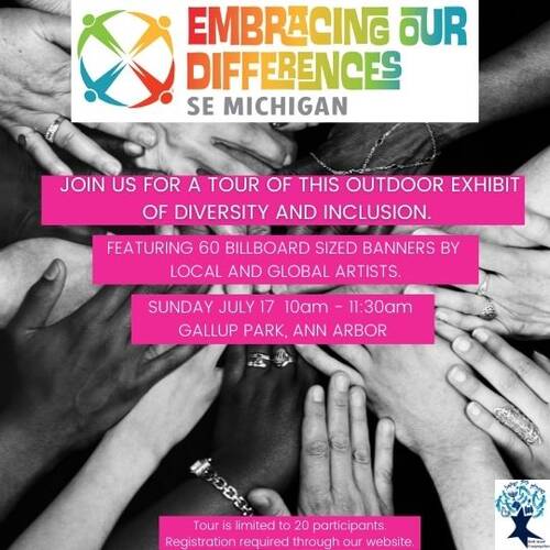 Banner Image for Embracing Our Differences Tour at Gallup Park 